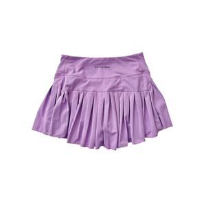 gold hinge pleated tennis skirt - size XS